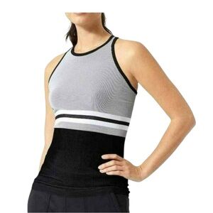 Athleta Stripe Block Renew Racerback Tank, Sz S